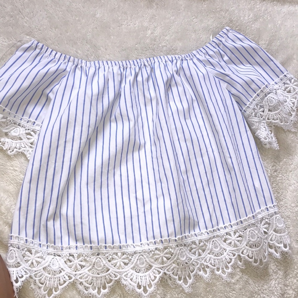 Off the shoulder top
